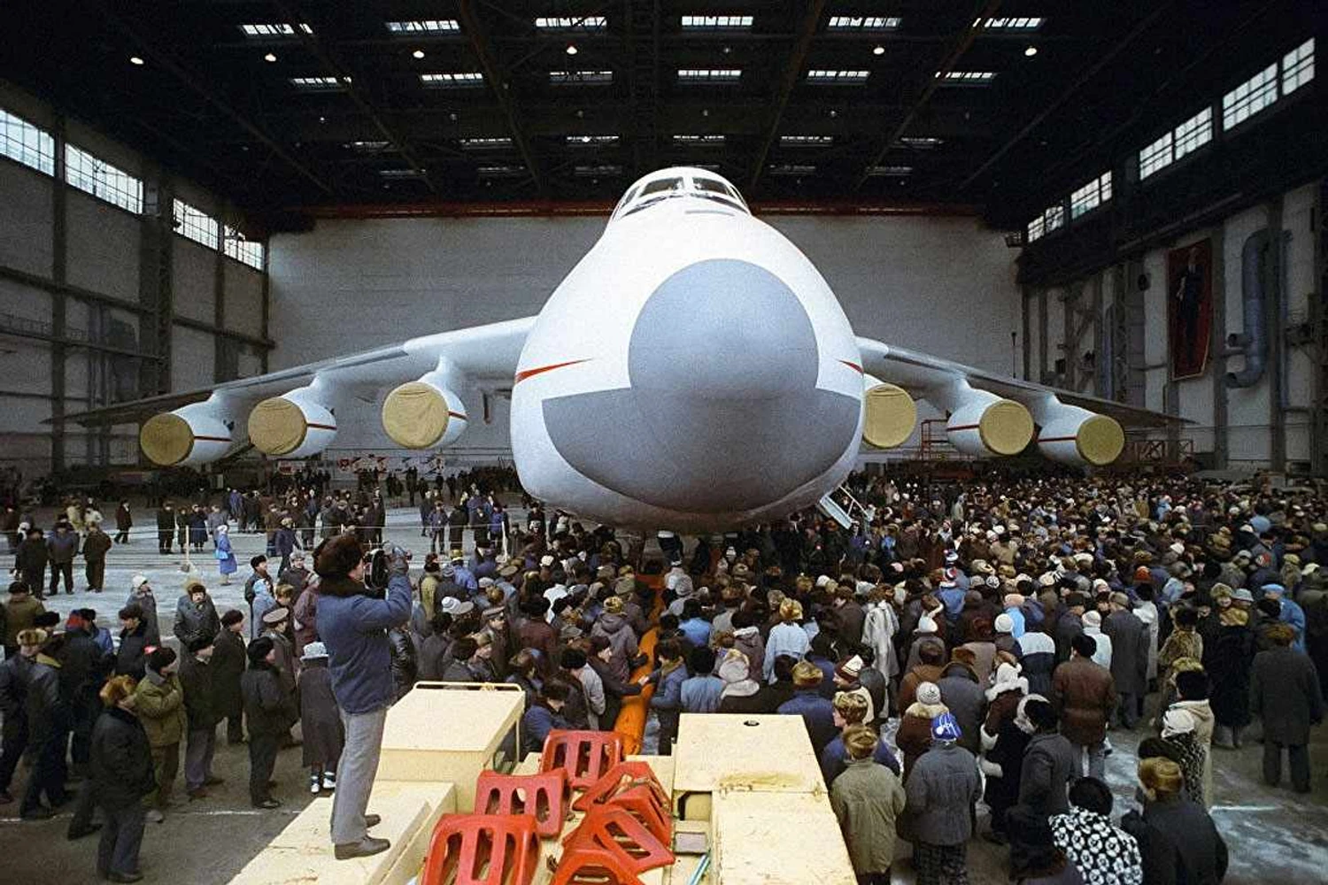 The first An-225 was revealed in 1988
