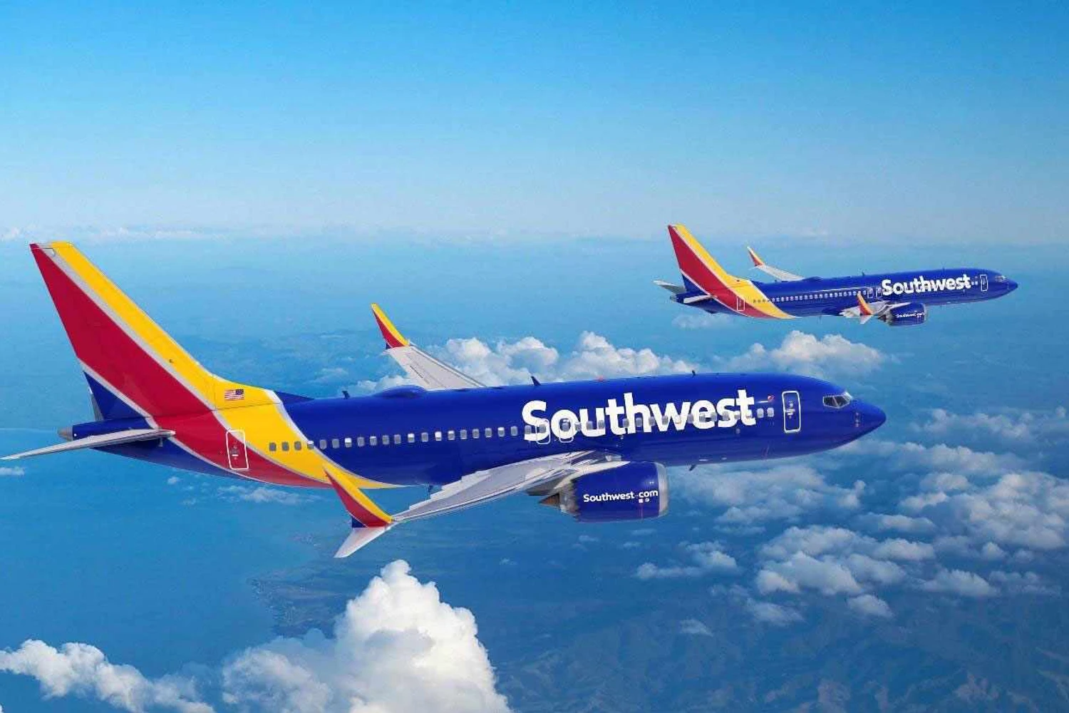 Southwest 737 MAX 7 rendering (Boeing)