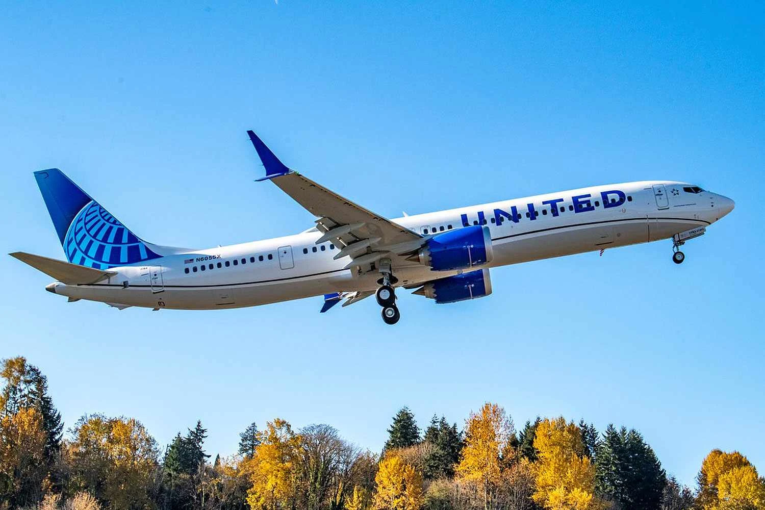 United Airlines’ first 737 MAX 10 (Boeing)
