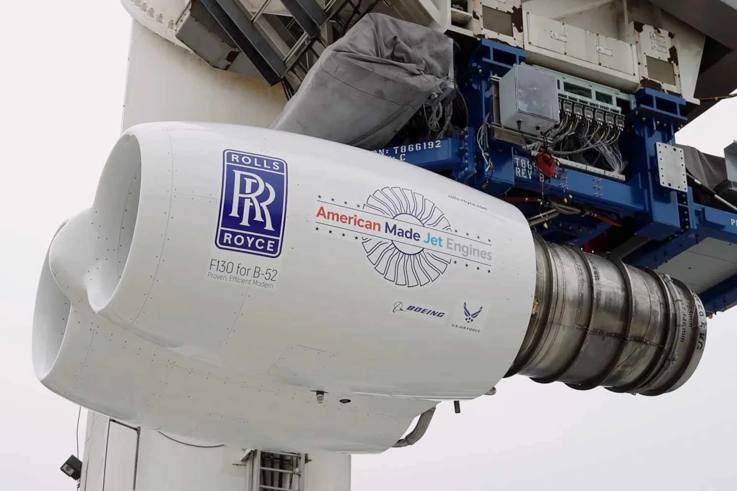 B-52's new F130 engines (RR)