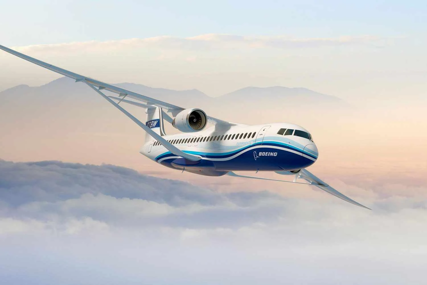 Transonic Truss-Braced Wing concept (Boeing)