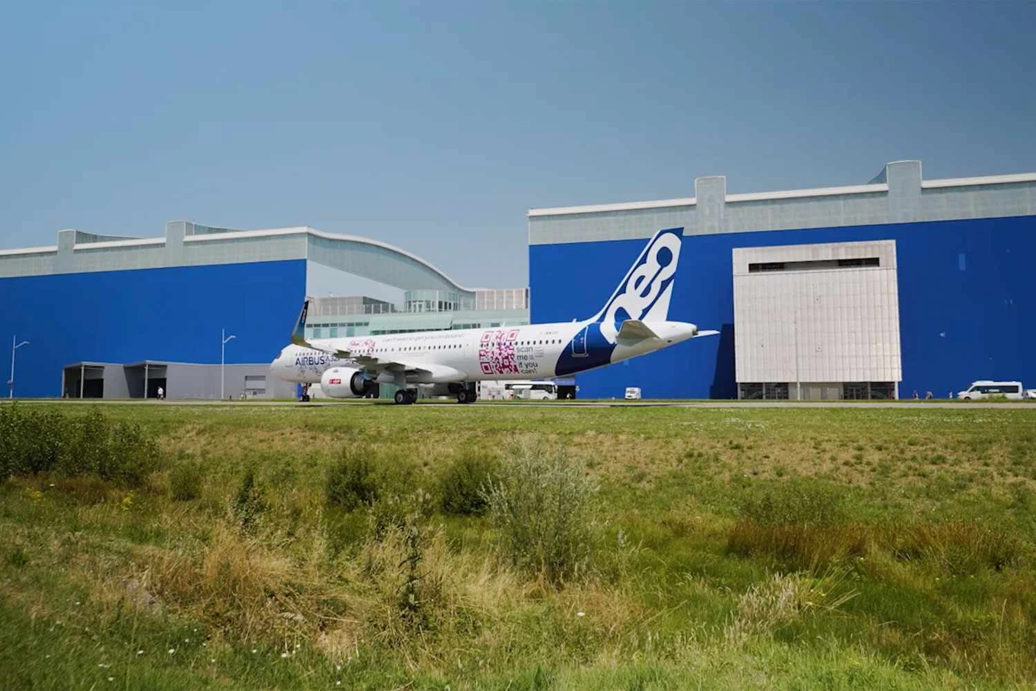 A320 assembly line in Toulouse (Airbus)