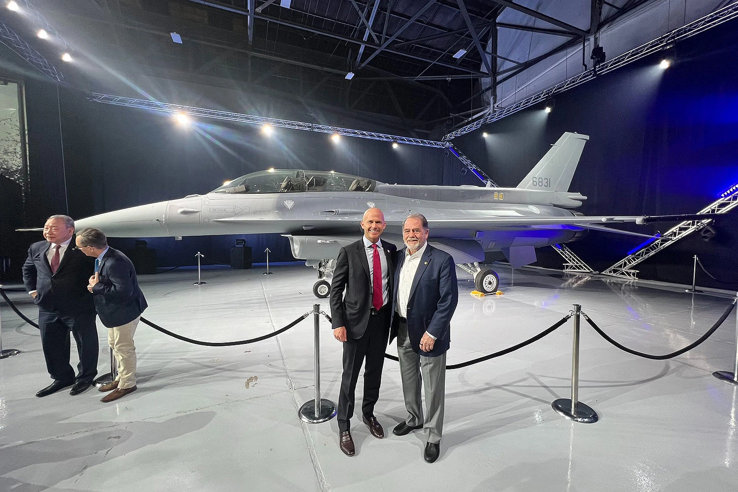 Taiwan first F-16 Block 70 (William Timmons)