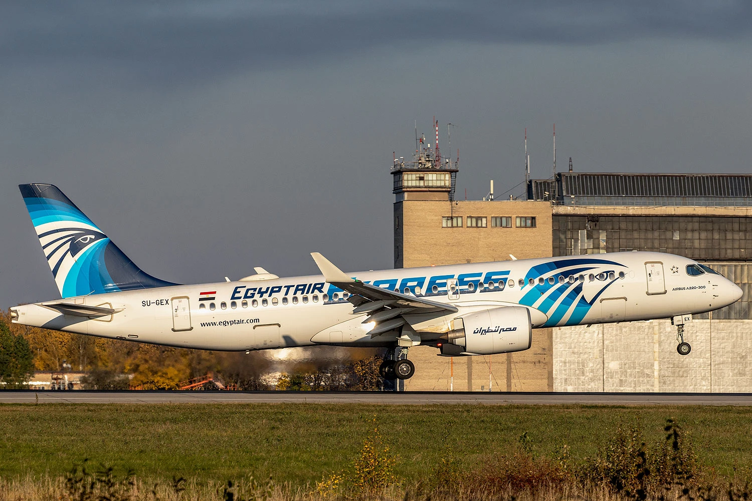 Former EgyptAir Airbus A220-300 (_telsek)