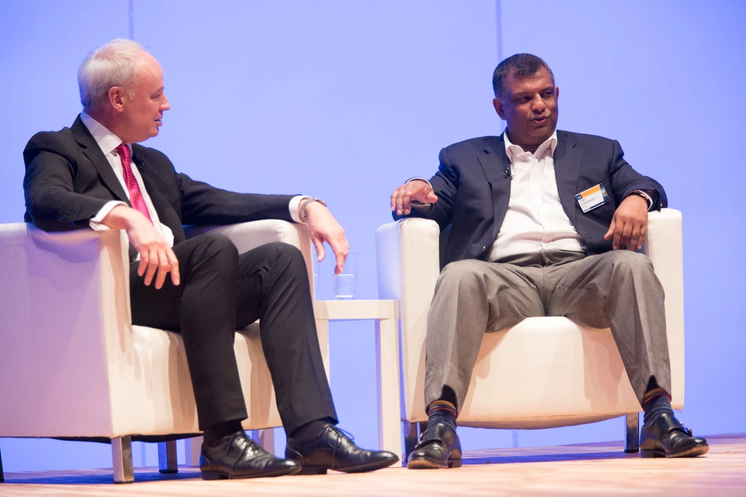Tony Fernandres (right), AirAsia CEO (World Travel & Tourism Council)