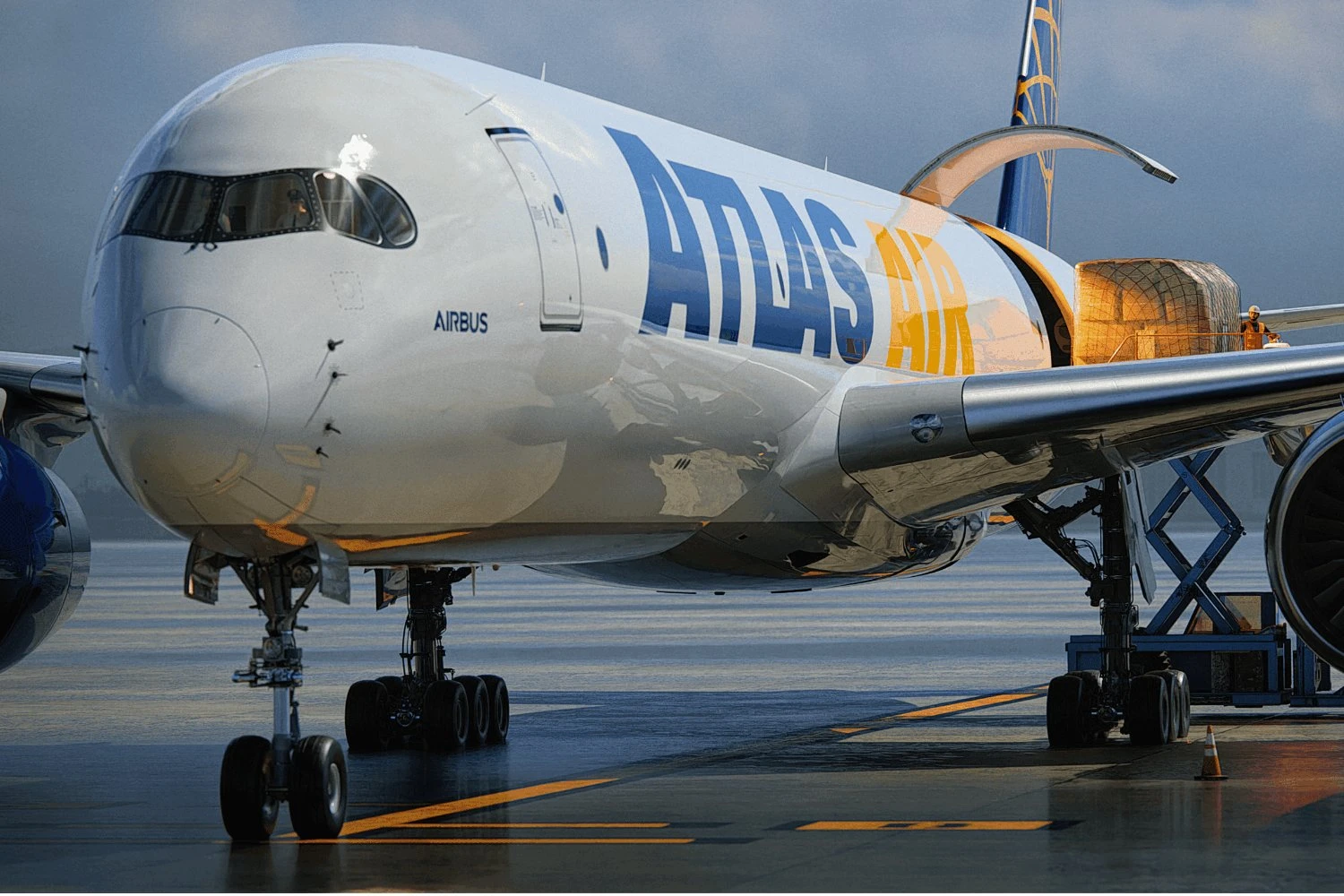 Atlas Air A350F renderings (Airbus)