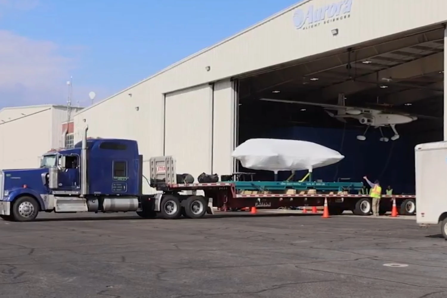 New U.S. X-plane X-65 reaches assembly stage after fuselage delivery