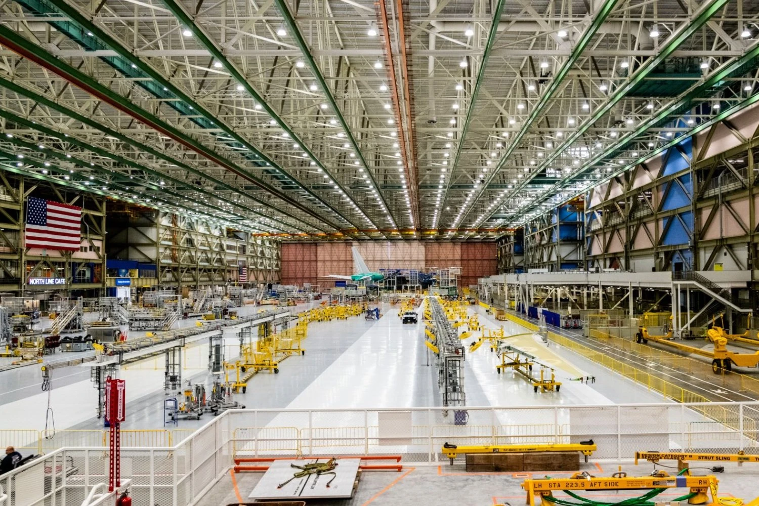Boeing 737 MAX's North Line assembly