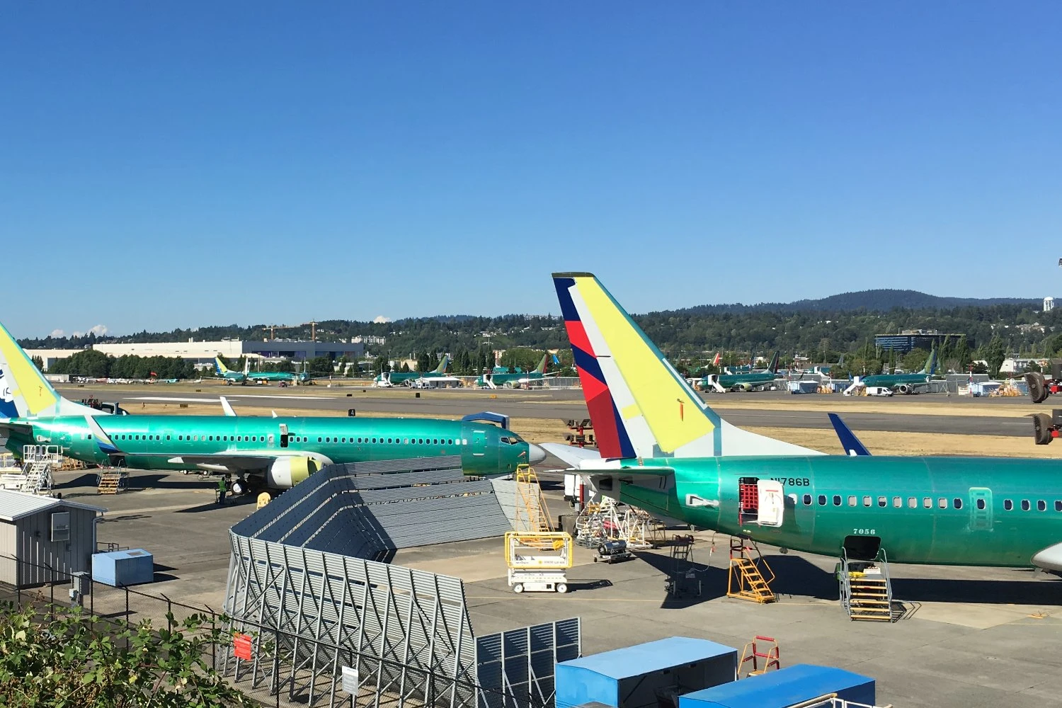 Boeing 737s in Renton | MATTHEW GROH