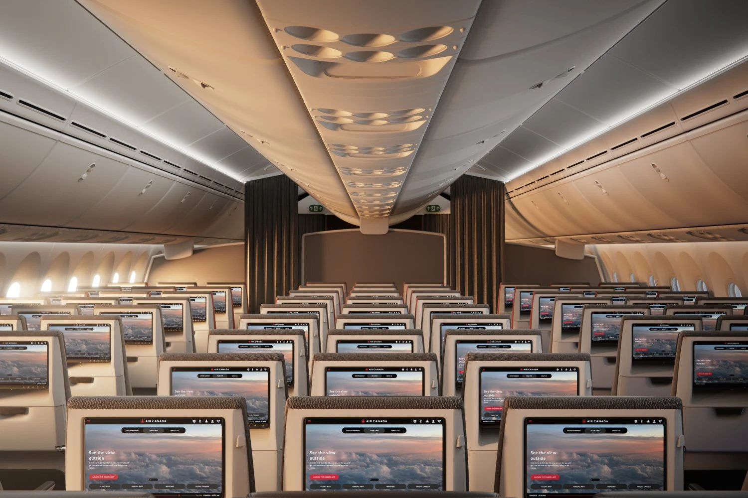 Air Canada Boeing 787-10 Economy Class