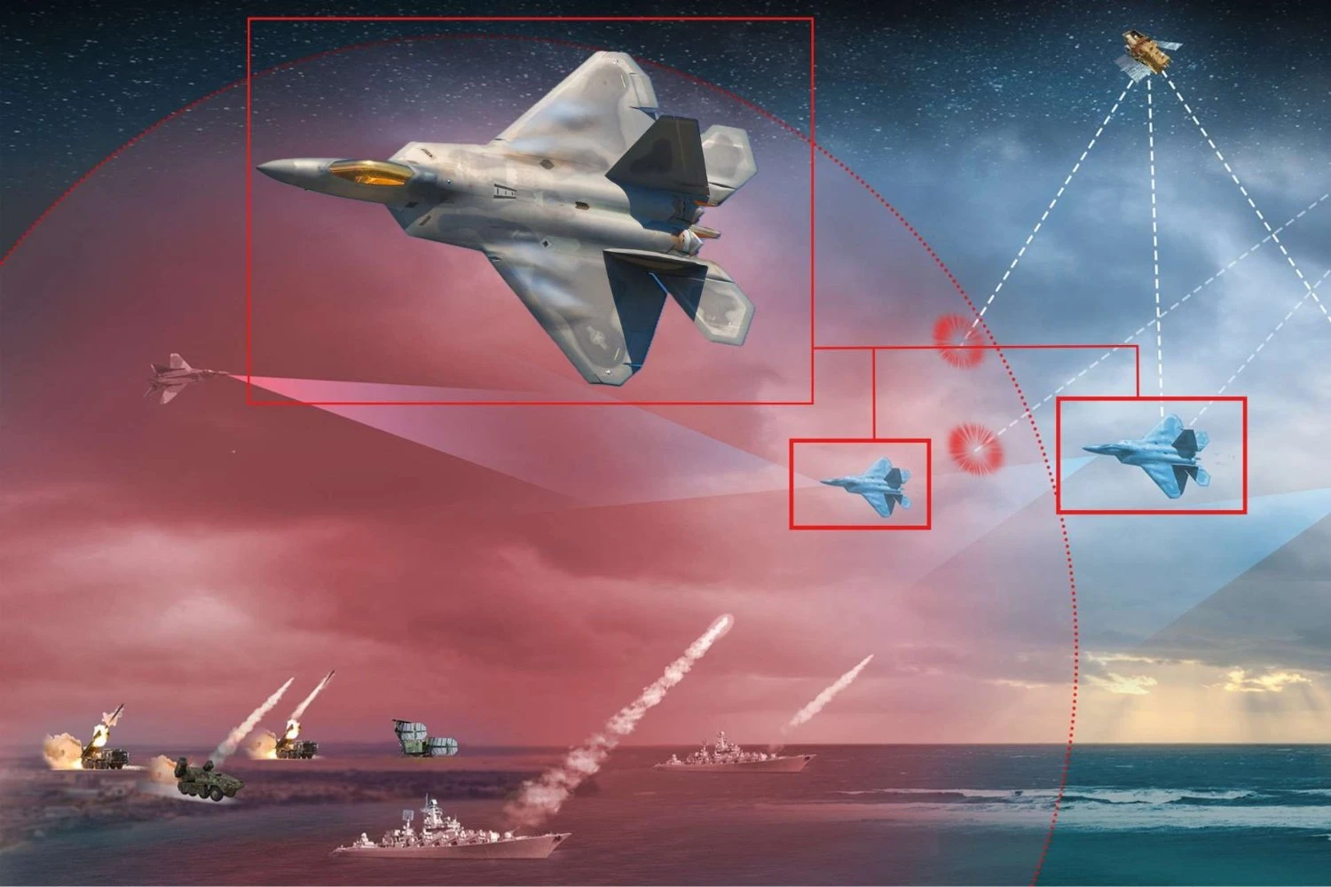 F-22 Raptor anti-jam system