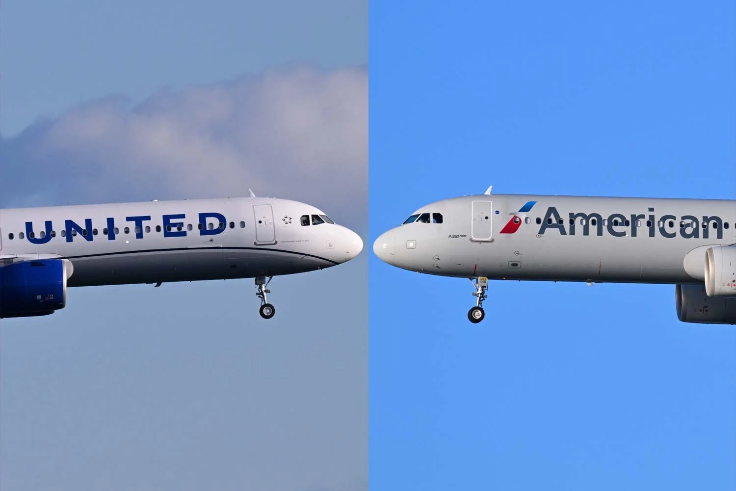 United and American A321neos | 4300STREETCAR