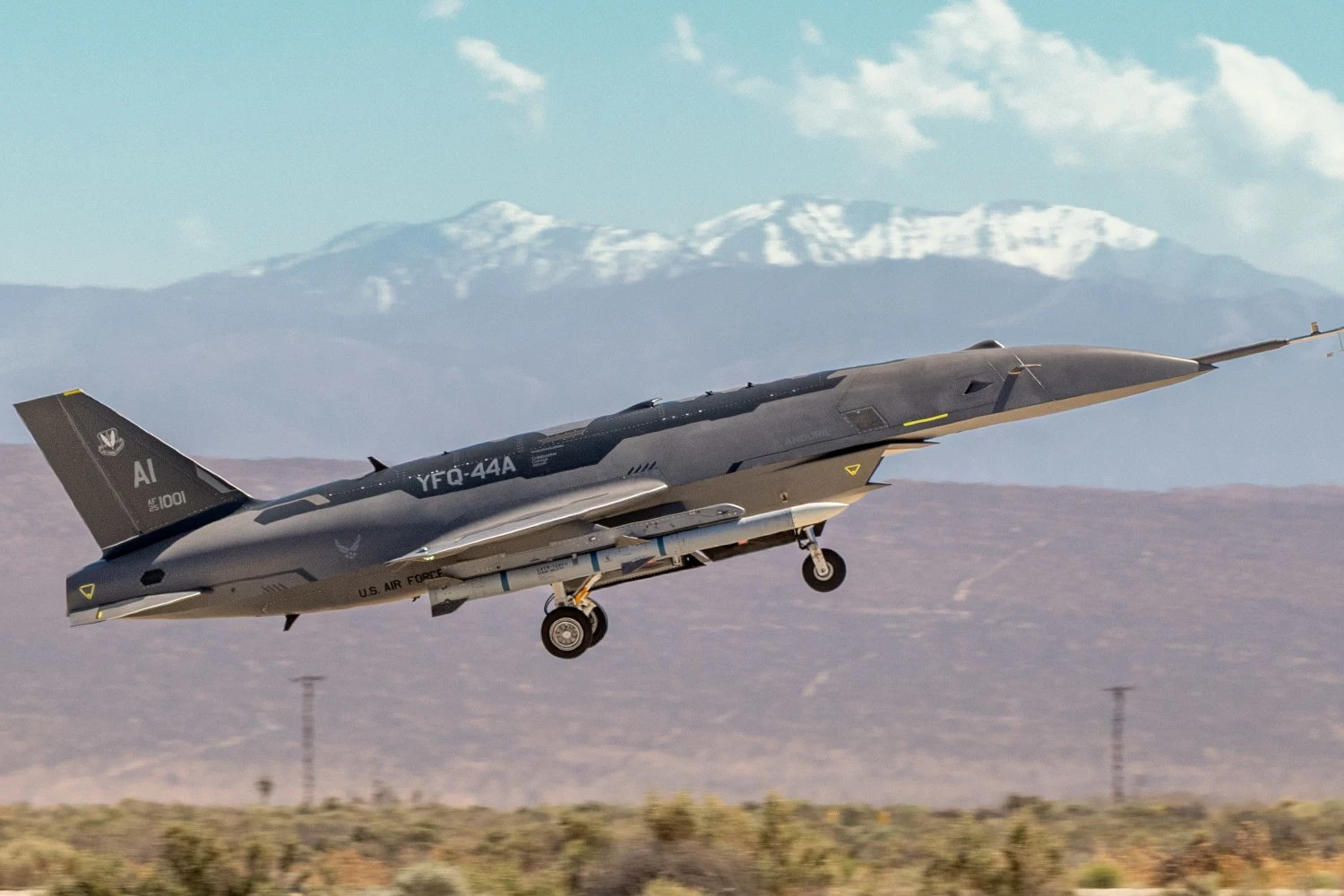 YFQ-44A unmanned aircraft