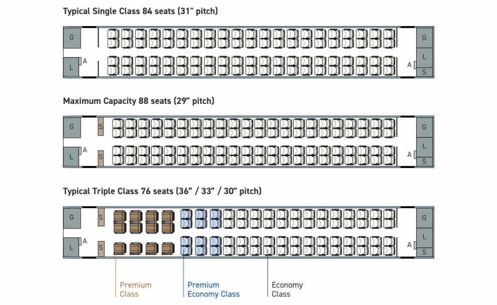 The M100 cabin layout - Air Data News