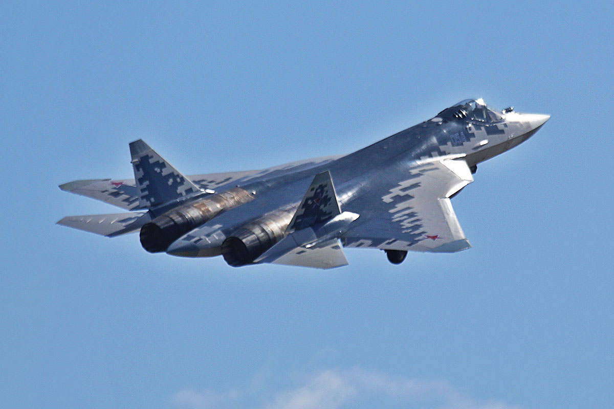 Su-57 stealth fighter allegedly being used in combat in Ukraine - Air Data News
