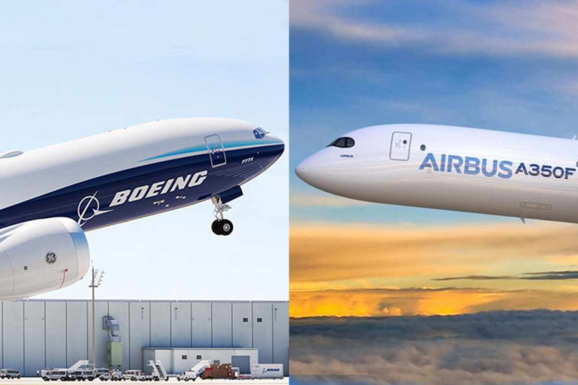 Boeing 777-8F vs Airbus A350F