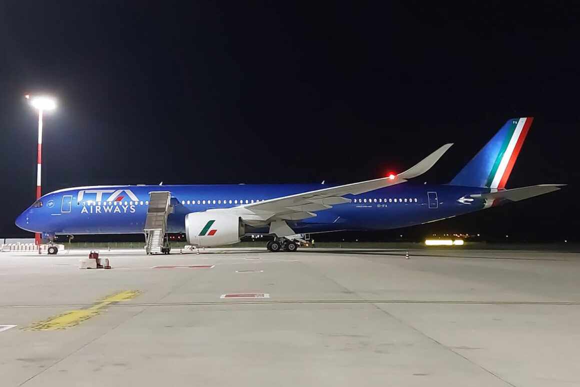 Ita Airways Takes Delivery Of Its First A350 900 Air Data News