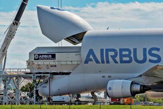 Airbus BelugaST delivers satellite to Kennedy Space Center - Air Data News