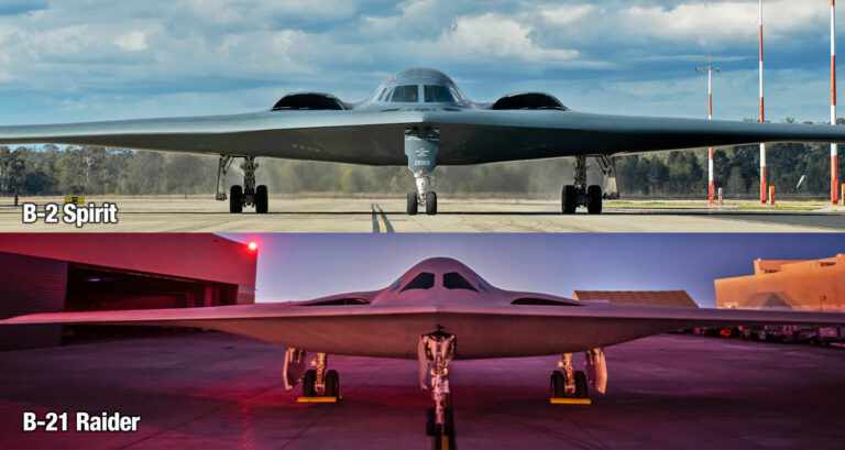 B-21 Raider stealth bomber has new images revealed by the US Air Force ...