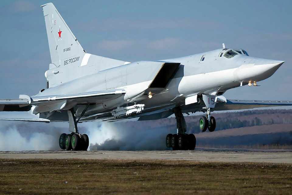 Russian Tupolev Tu-22M3 bomber destroyed by Ukrainian drone - Air Data News