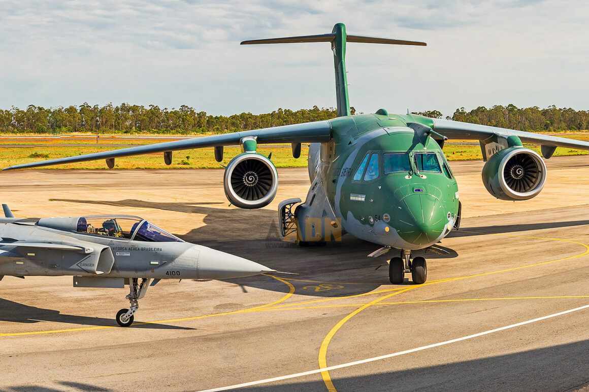 Saab Gripen and the Embraer KC-390