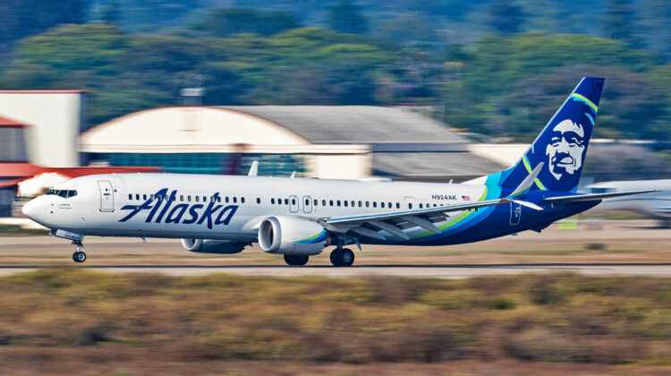 Alaska Airlines Boeing 737 MAX 9