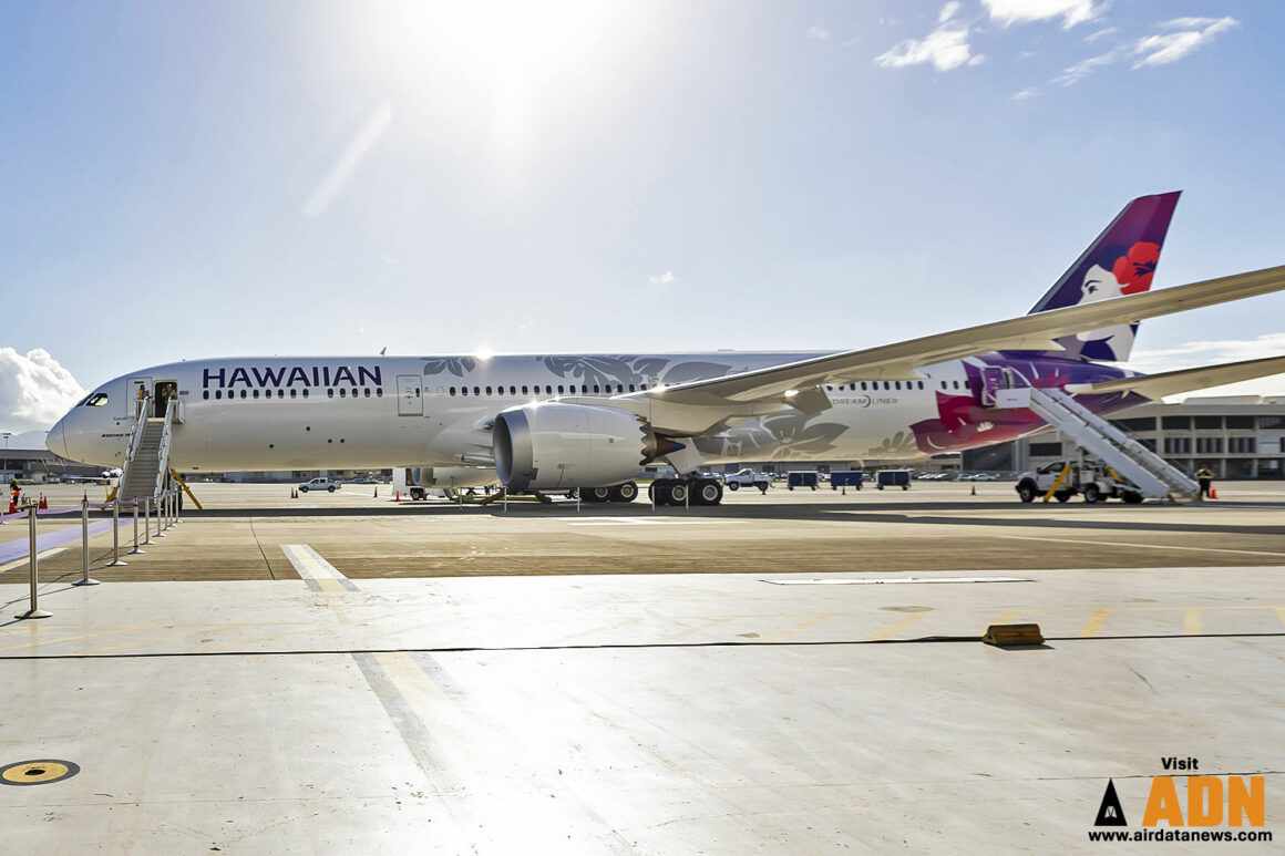 'Kapuahi', Hawaiian Airlines first Boeing 787-9 Dreamliner