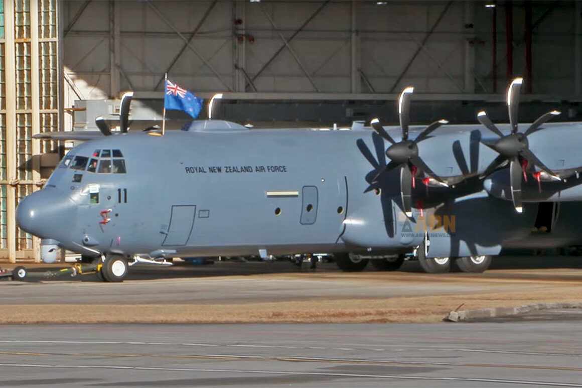 Royal New Zealand Air Force first C-130J-30