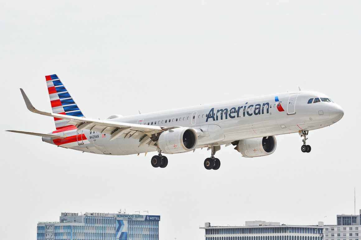 American airlines Airbus A321neo