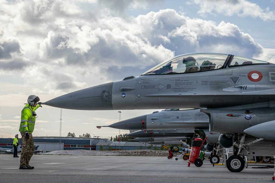 Royal Danish Air Force F-16 fighters