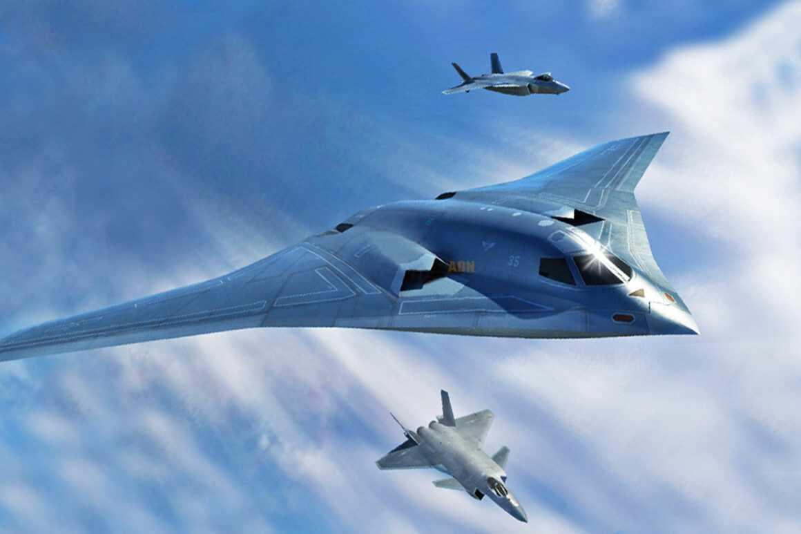 Xian H-20 stealth bomber rendering