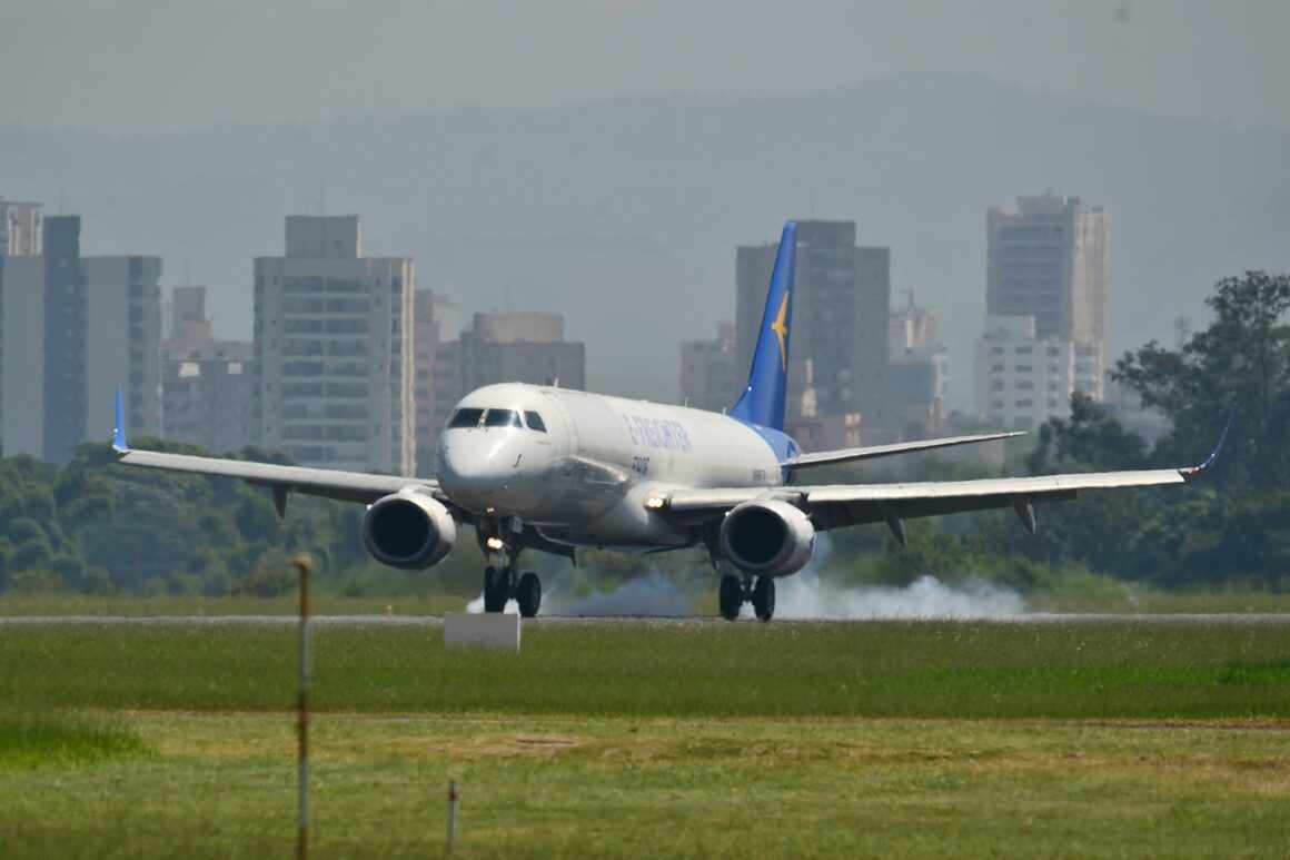 E190F fireghter maiden flight