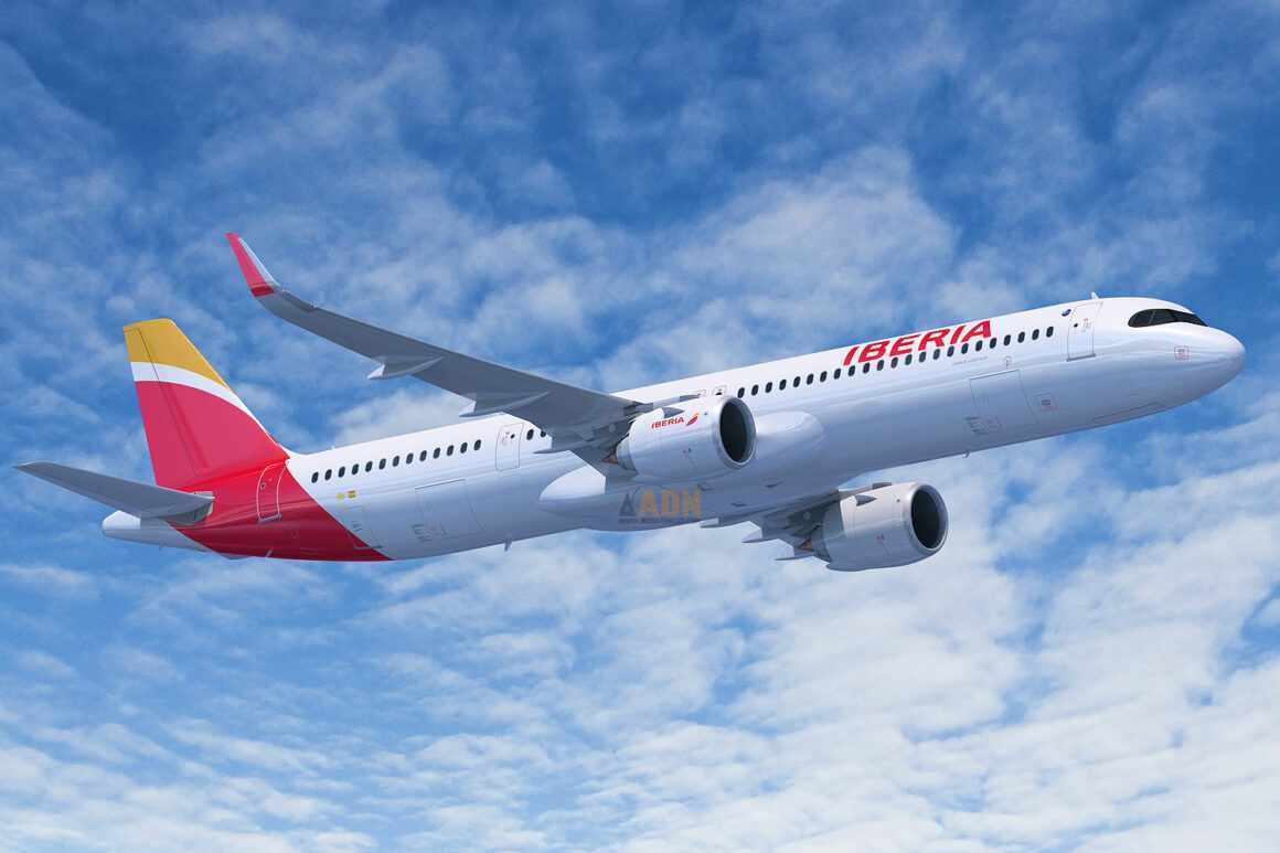 Iberia A321XLR rendering