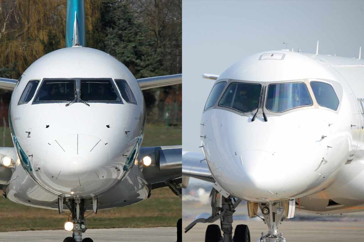 Embraer E-Jet and Mitsubishi SpaceJet