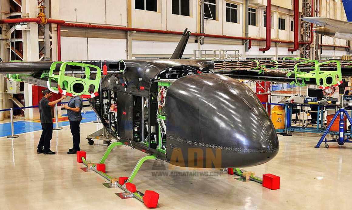 The Eve's eVTOL first prototype