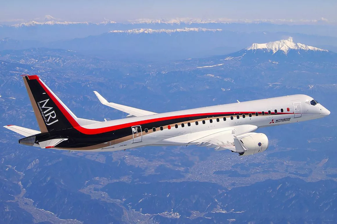 MRJ90 aircraft