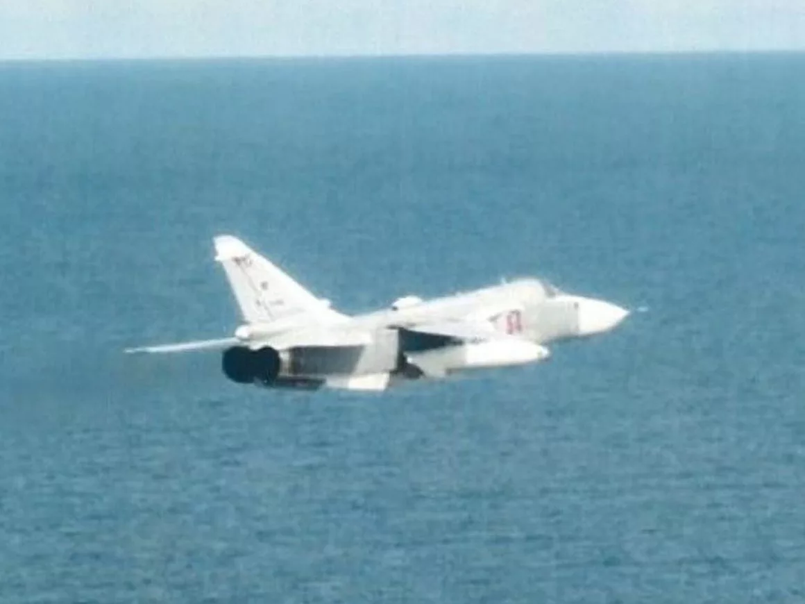 Russian Su-24 over Sweden airspace