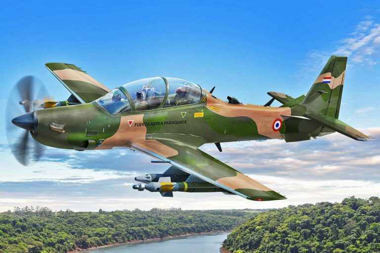 Paraguayan Air Force A-29 Super Tucano rendering