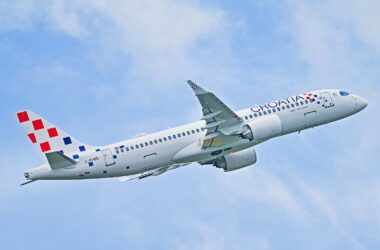 Croatia Airlines first A220-300 (Airbus)