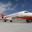 Chegdu Airlines ARJ21 in Tashkurgan