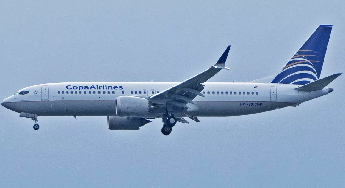 Copa Airlines first Boeing 737 MAX 8