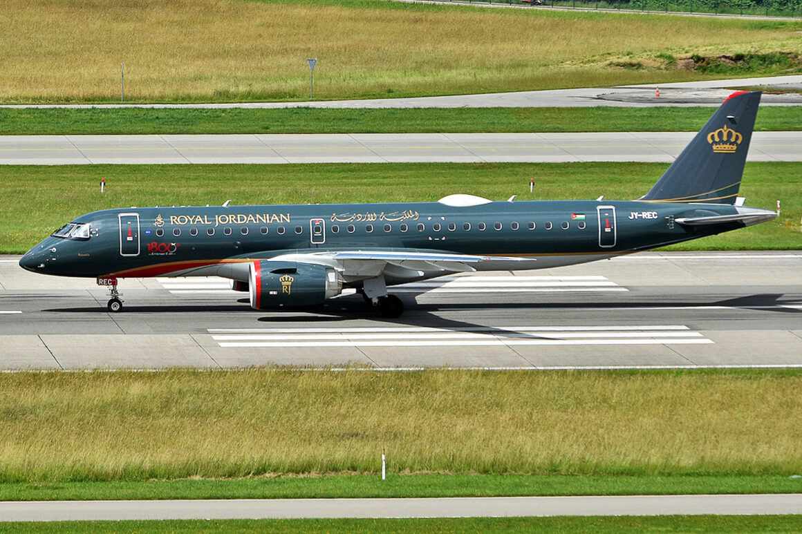 Royal Jordanian Embraer E190-E2