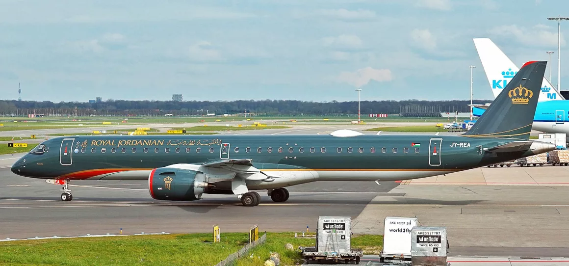 Royal Jordanian Embraer E195-E2