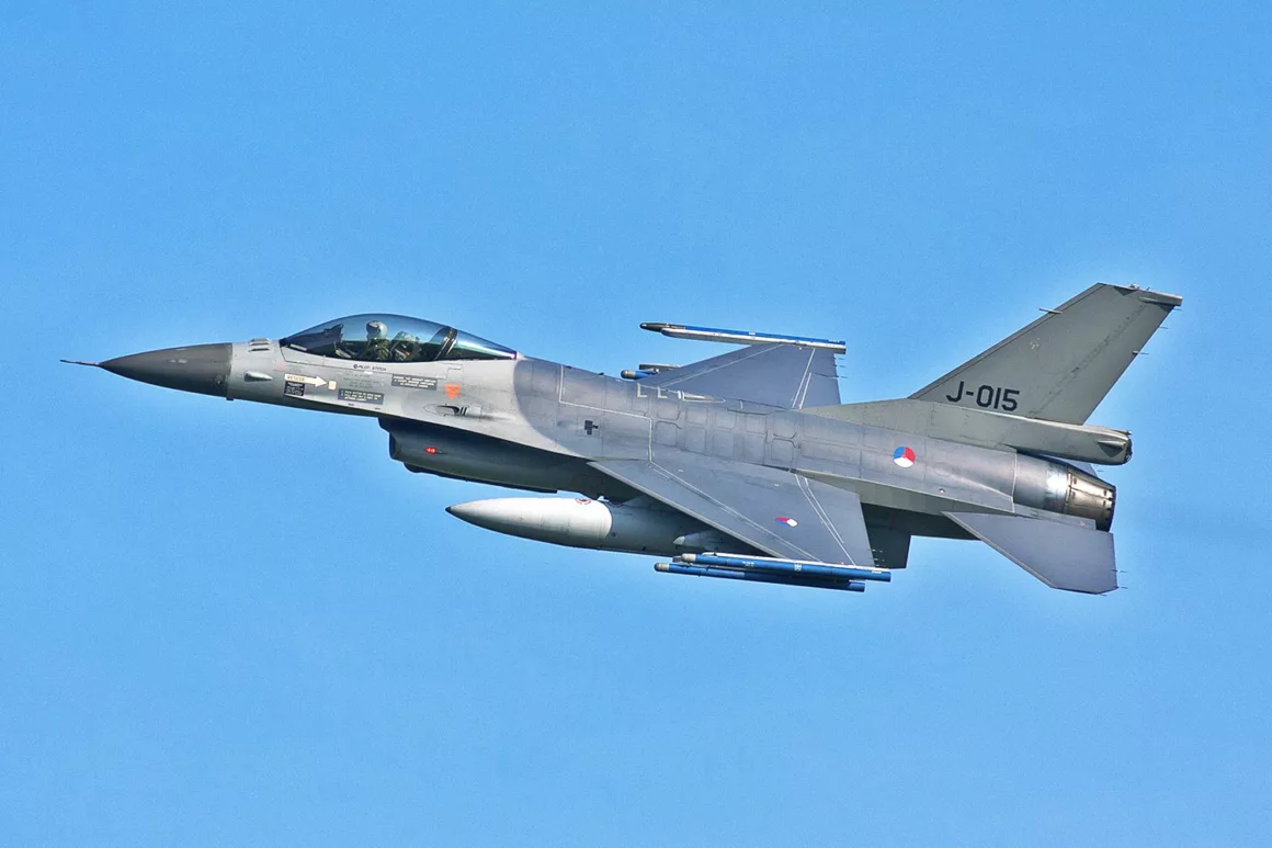 Royal Netherlands Air Force F-16 fighter