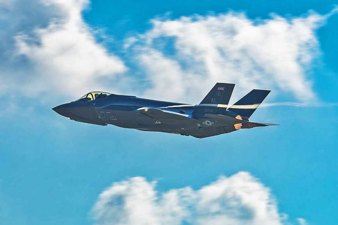 Lockheed Martin F-35A with TR-3 upgrade