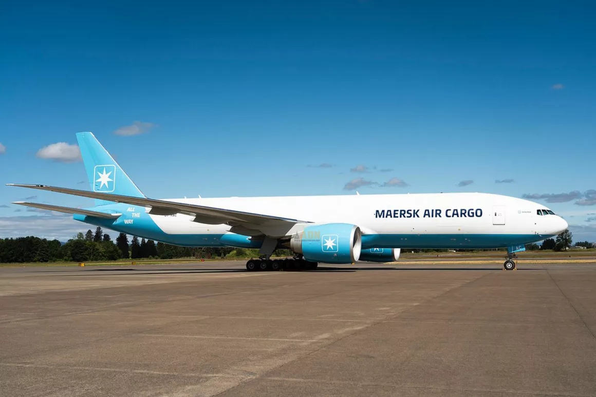 Maersk Air Cargo first Boeing 777F