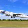 LOT Polish Airlines first E195-E2