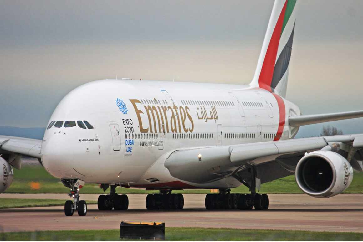 Emirates Airbus A380 A6-EDX