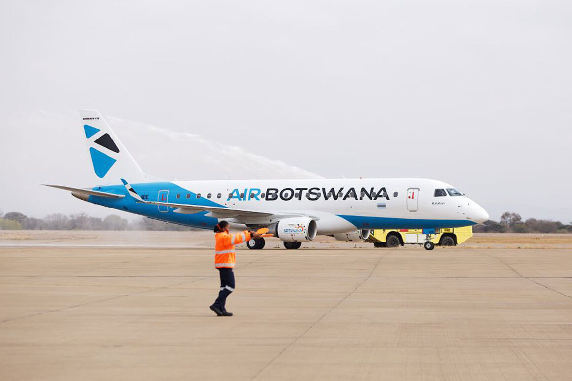 Air Botswana first Embraer E175