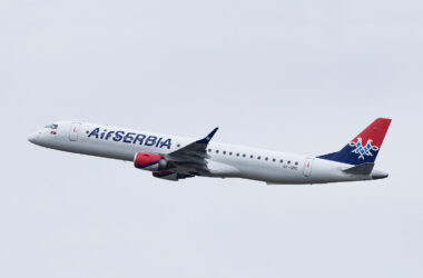 Air Serbia E195 leased from Marathon